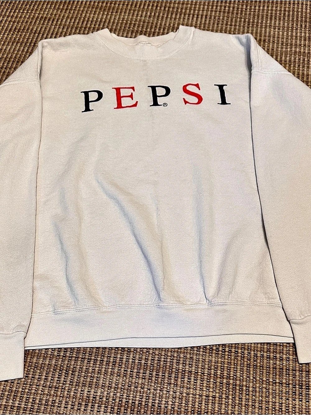 RARE Vintage Pepsi Logo Crewneck Sweatshirt Size M/L